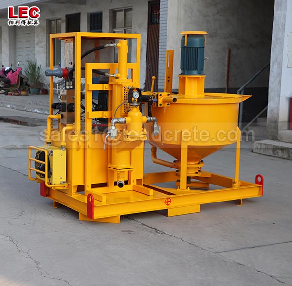 Grout mixer pump