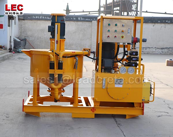 grout unit for tunnel grouting work