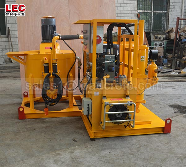 Grouting pump station