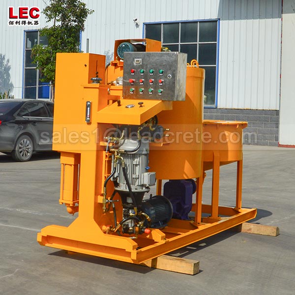 High pressure cement grouting plant
