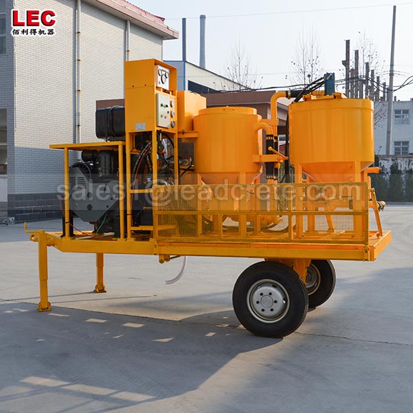 High pressure grout plant manufacturer