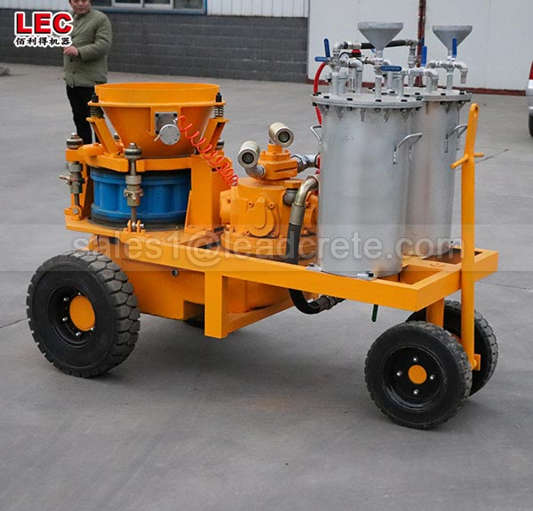 high quality wet mix concrete shotcrete spraying gunite machine