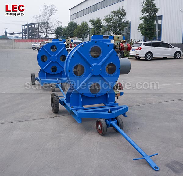 Concrete hose squeeze peristaltic pump for industry application