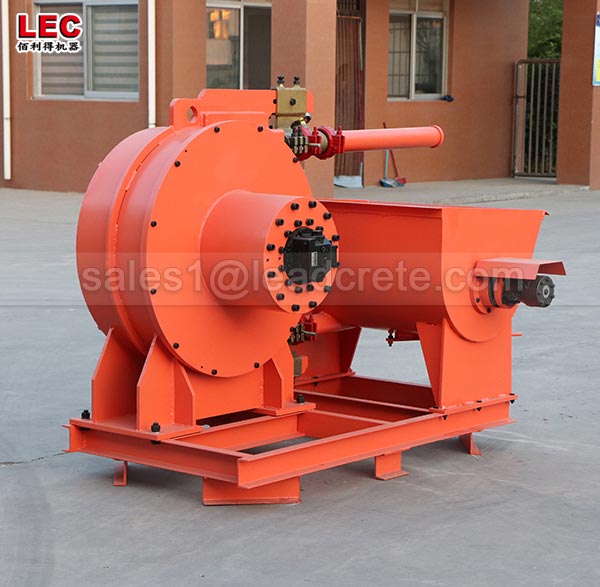 hose type concrete pump for masonry block filling