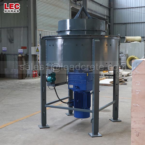 Refractory castable mixer machine