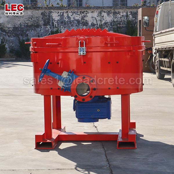 Refractory pan mixer cap 250kg