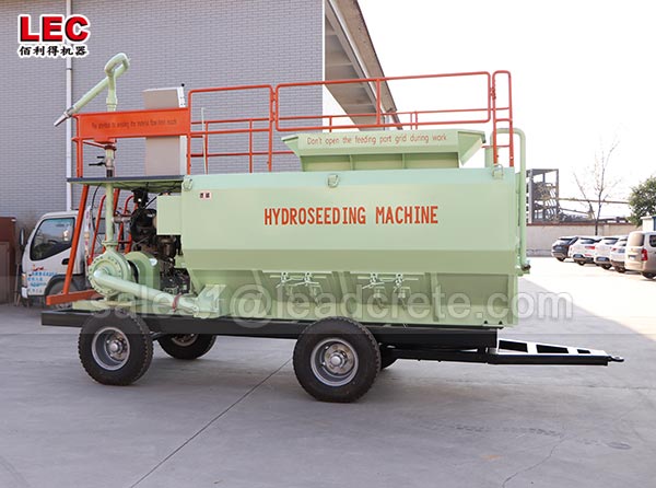 China Diesel Grass Seed Spraying Machine Hydroseeding Machine