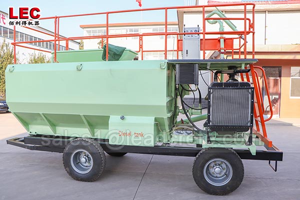 China Diesel Engine Hydroseeder Slope Protection Hydroseeding Machine