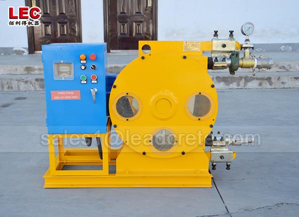 Electric peristaltic pump for mining
