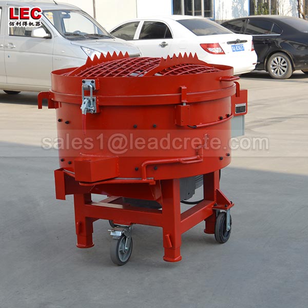 Total riline refractory pan mixer