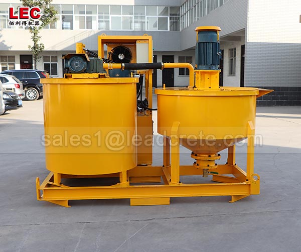 Tunnel cement grout station machine