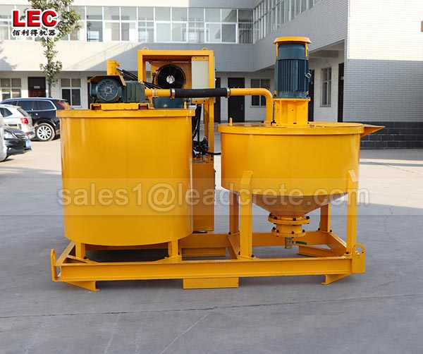 Big capacity grouting mixing plant