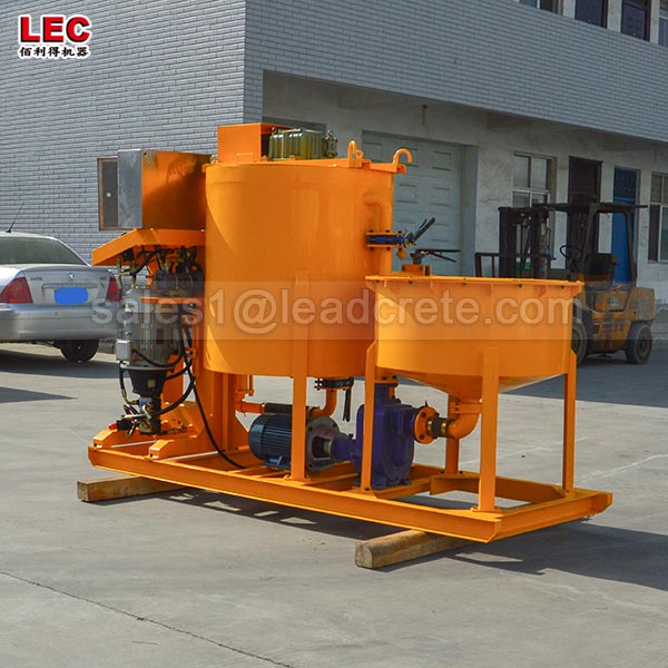 Waterproof grouting plant