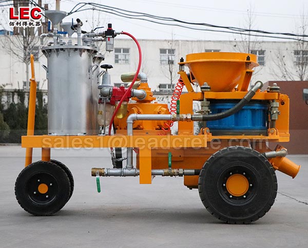 wet shotcrete gunite machine with best price