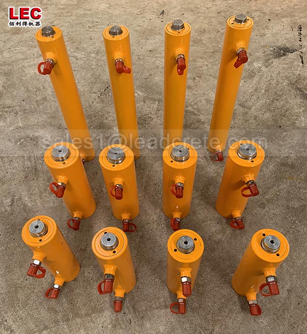 Single acting heavy duty cylinder hydraulic jack for sale