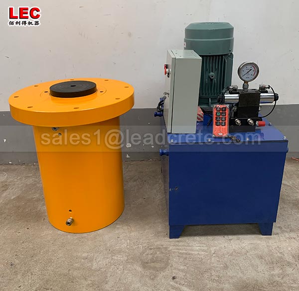 Highly cost effective double acting high tonnage hydraulic cylinder jack for sale