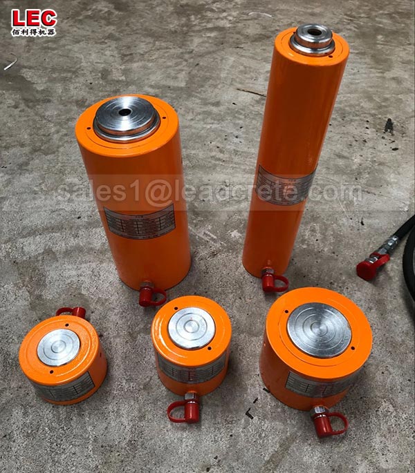 150 ton high technical support single acting high tonnage hydraulic jack
