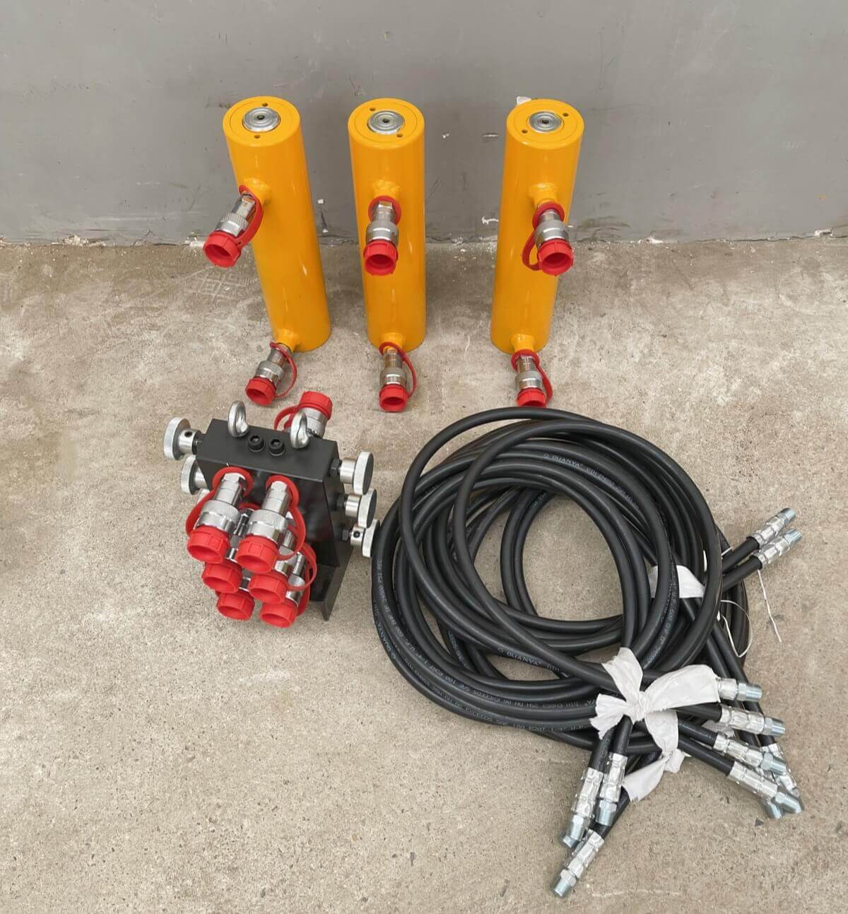 100Ton Double-Acting Solid Plunger Hydraulic Cylinder