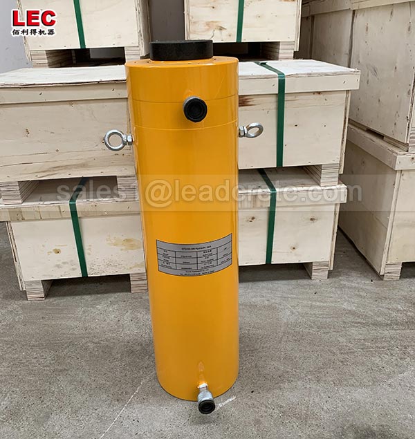 100 ton double acting steel hydraulic jack