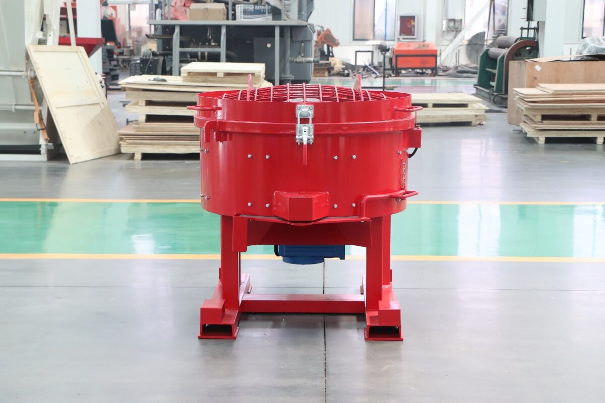 250kg castable refractory pan mixer for sale
