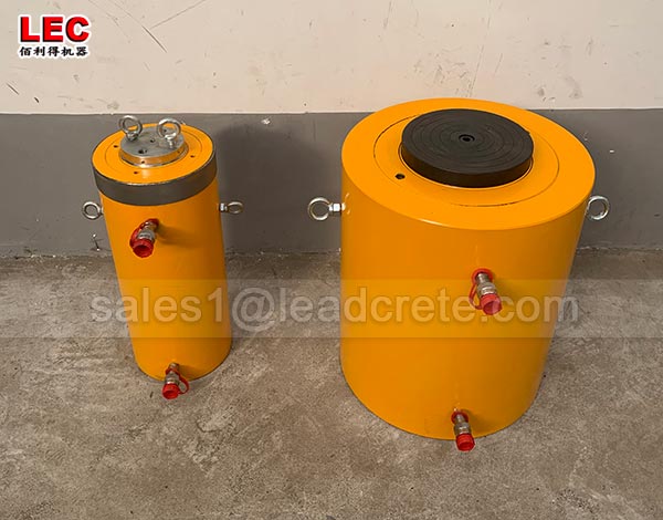 250 ton double acting jacks hydraulic cylinders