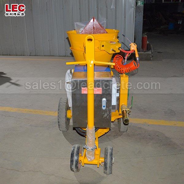 5m3/h dry refractory gunning shotcrete machine