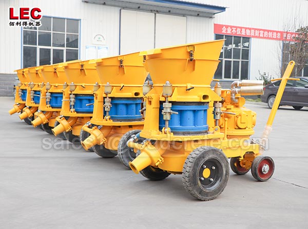 Dry Type Air Concrete Gunite Spray Shotcrete Machine