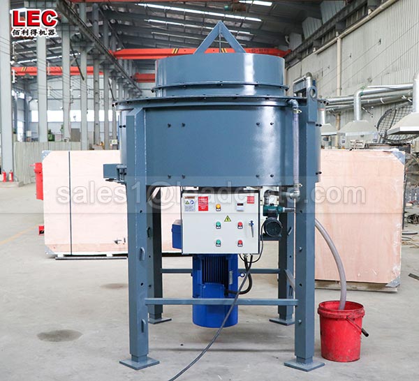 Mixing capacity 1000kg & easy to move refractory pan mixer supply