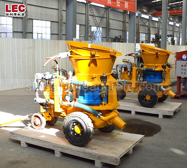 best quality concrete shotcrete equipment for raft foundation