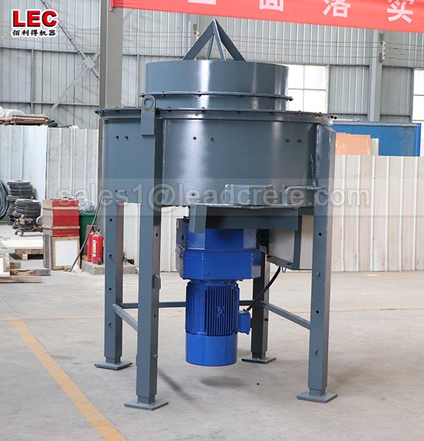 Cement refractory pan mixer for sale