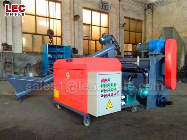 concrete foam light weight block making machine