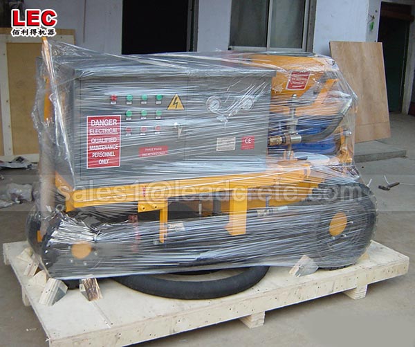 construction wet mix concrete spraying machine