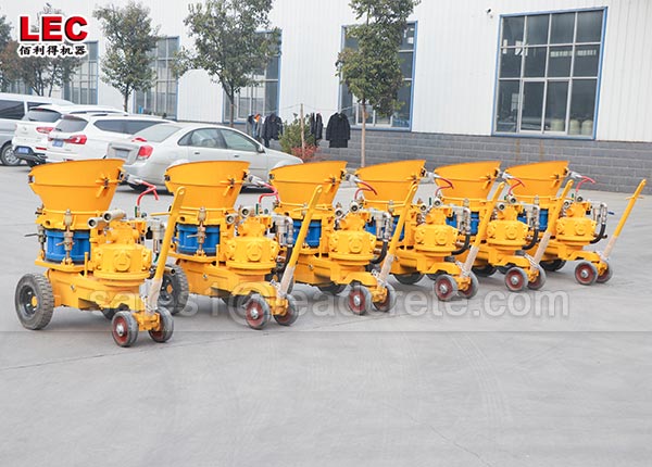 dry mix concrete tunnel shotcrete gunite machine for sale