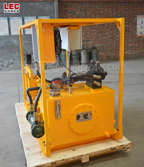 Electric cement grouting pump