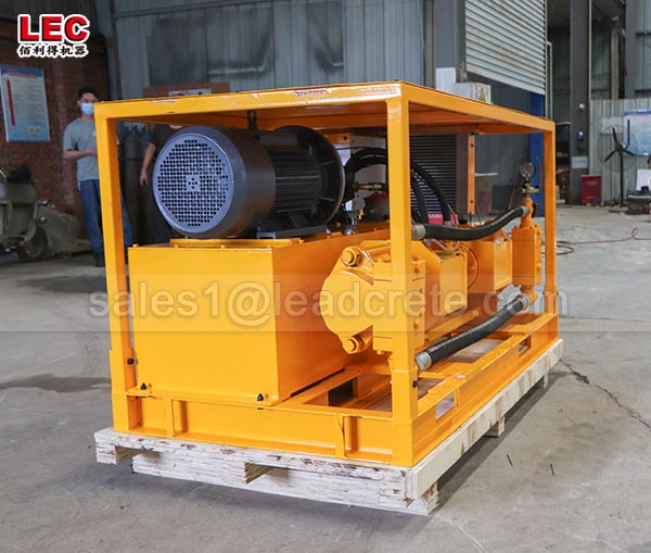 Grout injection pump