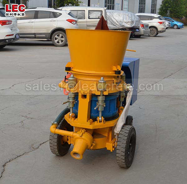 Gunning castable gunite machine applied in steel plant