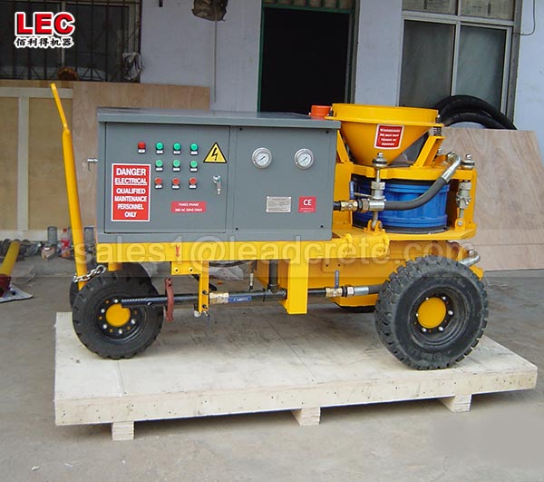 high efficiency low price gunite shotcrete machine