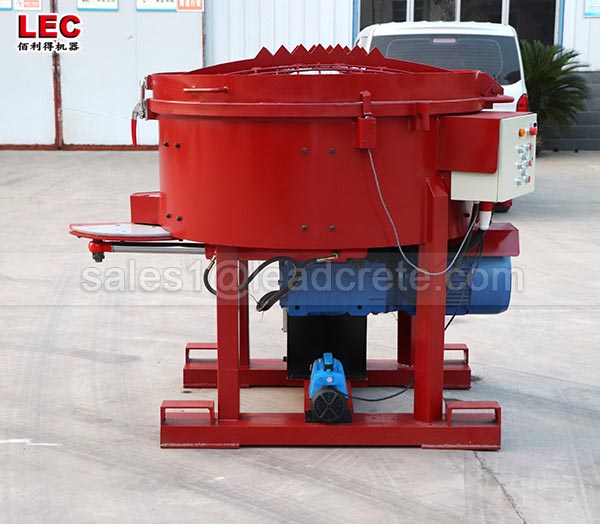 High quality 250kg wear-resistant steel line refractory pan mixer