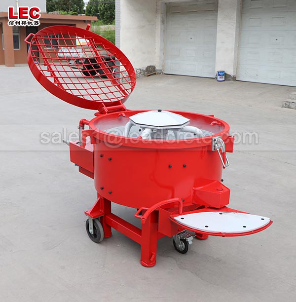 High stirring efficiency refractory pan mixer for sale