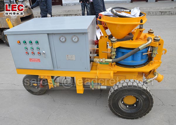 hot selling wet shotcrete machine for subway station side wall reinforcement