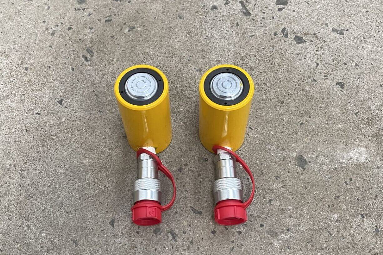 hydraulic cylinder for heavy lifting