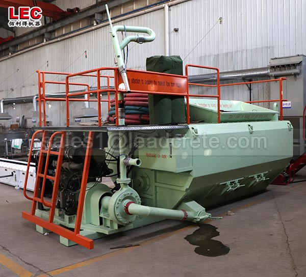 Large grass seed spraying machine hydromulching