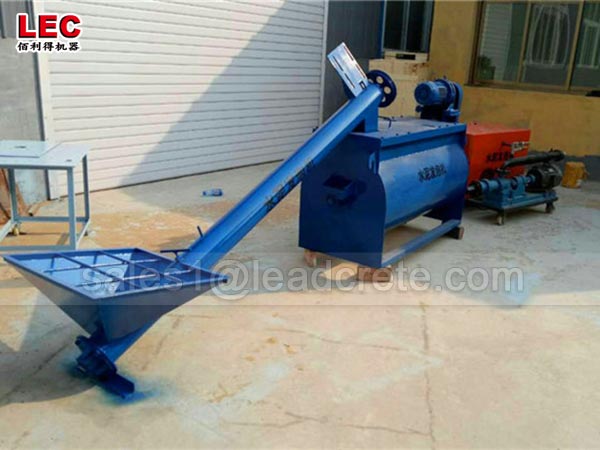 lightweight foam concrete mixer and foam generator machine