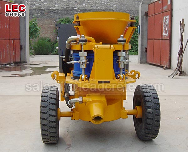 long working life concrete spraying gunite equipment