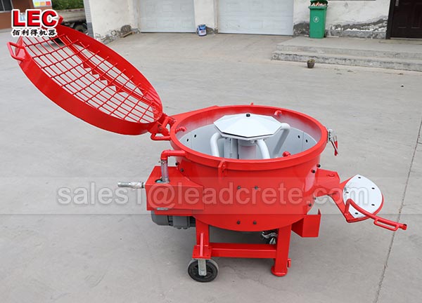 Mixing capacity 500kg refractory pan mixer