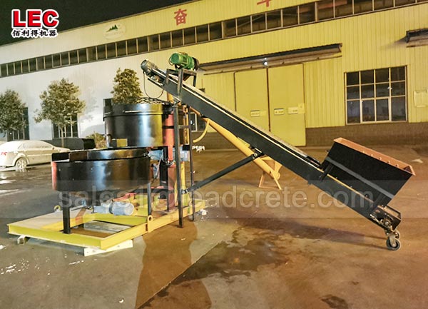 multifunctional CLC concrete block machine