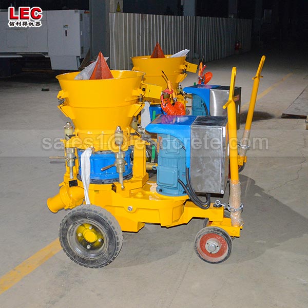 Refractory gunning machine for lime refractory repairing