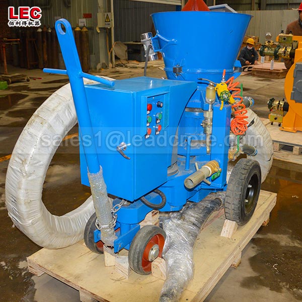 Refractory gunning machine used for industrial kilns’s inner