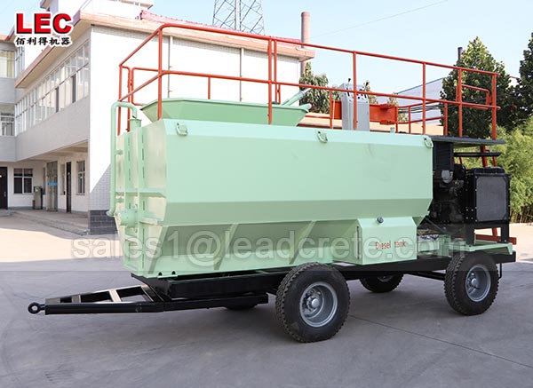 spraying soil machine for ecological restoration