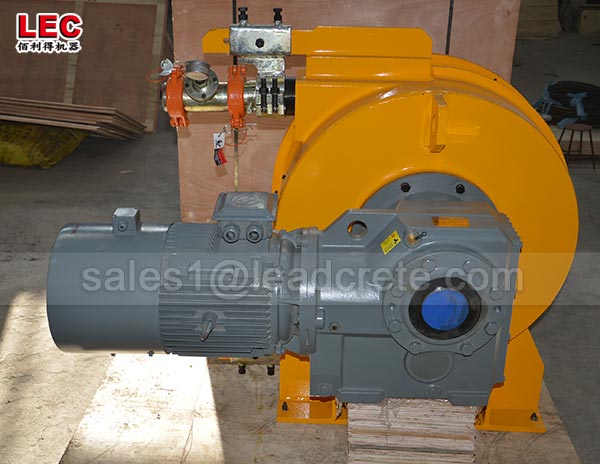 Squeeze Type Industrial Hose Peristaltic Pump For Pumping Foam Concrete